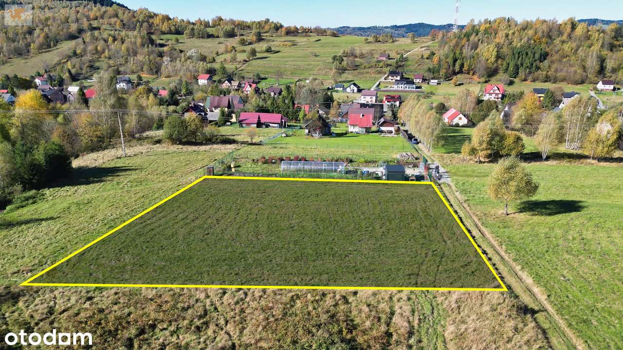 Koszarawa | Działka budowlana 16 arów | MPZP - Pełny obrazek: 4/9