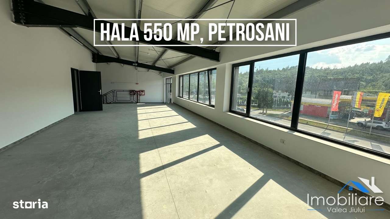Hală de închiriat – Petroșani, str. Livezeni (lângă Baril) - Imagine principală: 3/5