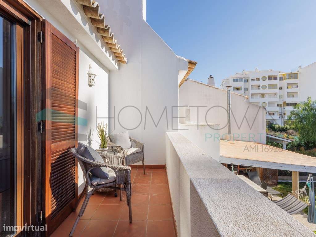 Moradia V2 com jardim, perto da praia, em Quarteira-33