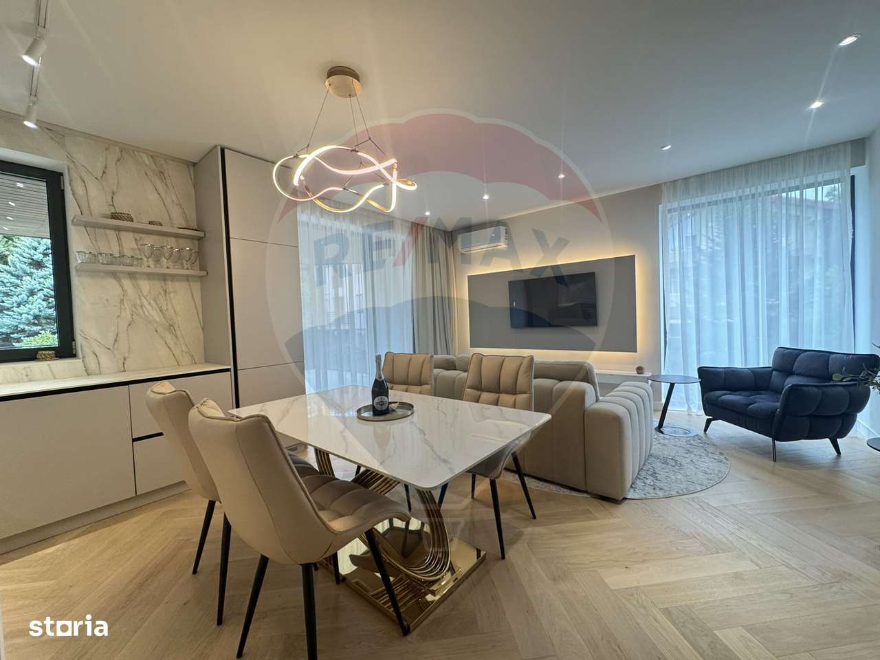 Apartament 2 camere amenajat premium I Arqa Jolie Village - Pipera - Imagine principală: 3/12