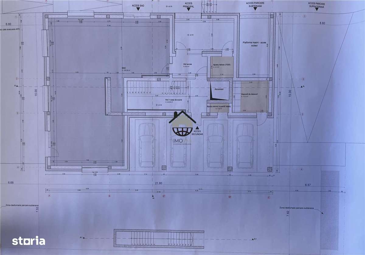 Teren 822mp, 12 Ap, S+P+3E+Er in Timisoara zona Lipovei-4