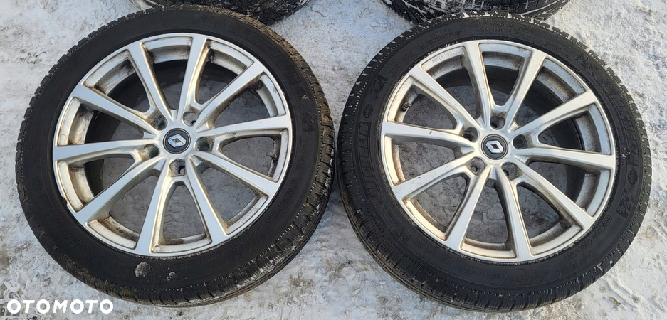 RENAULT TALISMAN KOŁA FELGI OPONY 245/45R18 8.5MM MICHELIN ZIMA 5X114.3 - 2