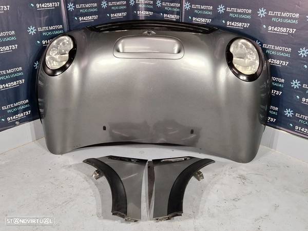 Frente completa usada MINI COOPER S R53 Capot parachoques guardalamas oticas xenon radiador - 6