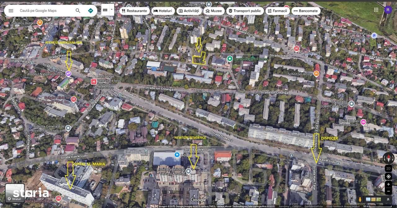 Teren de vânzare Iasi, 678 mp –  zona Tătărași, Str. Stejar - Imagine principală: 4/11