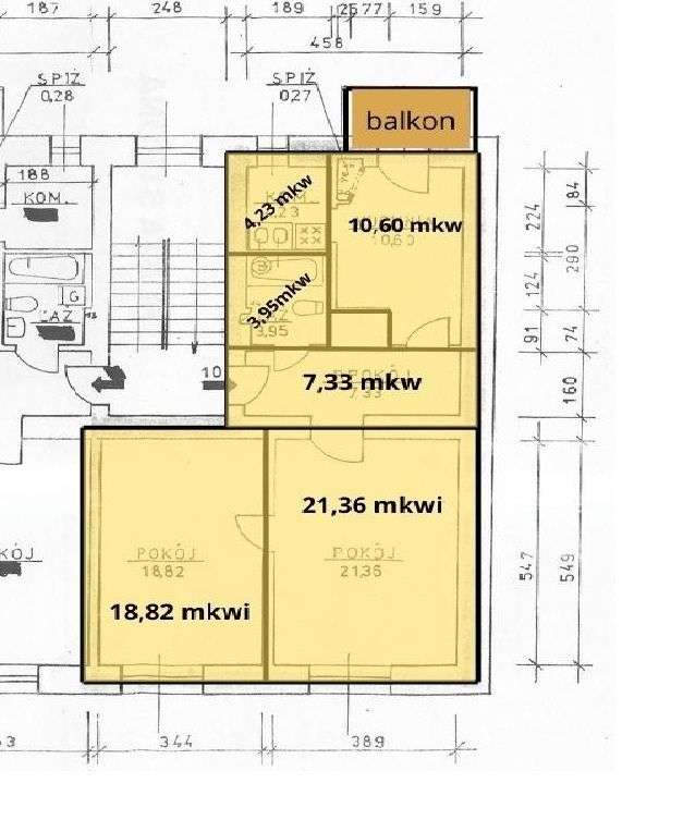 Mieszkanie, 66 m², Bytom-2