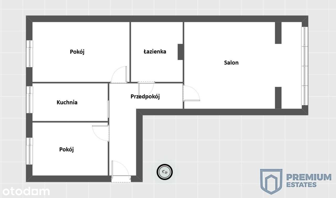 3/4 pokoje | 51,4m2 | rondo Kocmyrzowskie-10