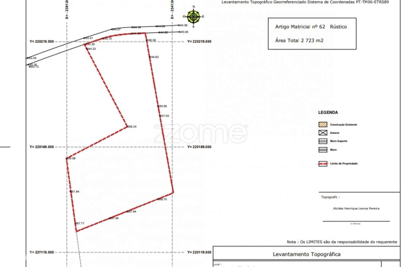 Terreno rustico com vistas rio em Vieira do Minho - Grande imagem: 5/46
