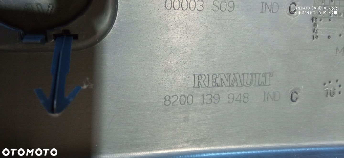Listwa nakładka zderzaka prawy przód Renault Scenic II 8200139948 nowa ORYG - 4