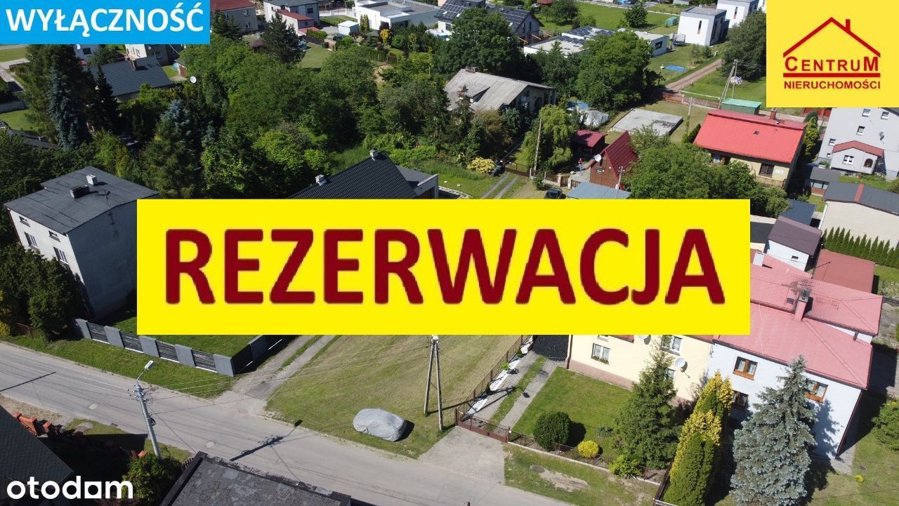 Działka budowlana + domek letniskowy +projekt dom