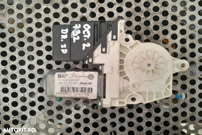 Motoras macara geam spate dreapta 0536006001 Skoda Octavia 2  [din 20 - 4