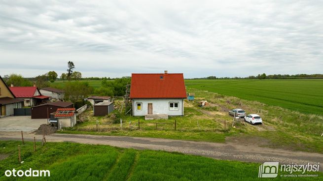 Przybiernów - dom stan surowy zamknięty ok.114 m2