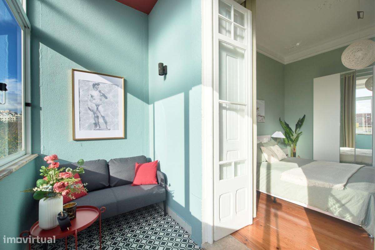 Quarto - localizado em Alcântara Lisbon - Grande imagem: 5/18