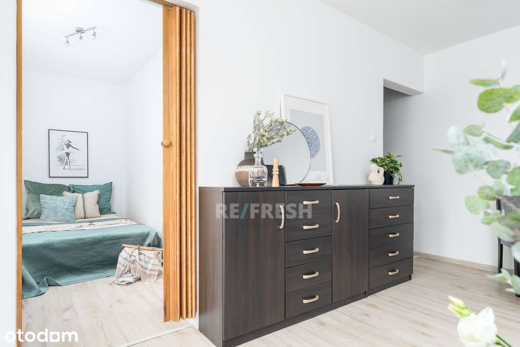 Jasne mieszkanie po remoncie | 2 pokoje | Komuny P-1