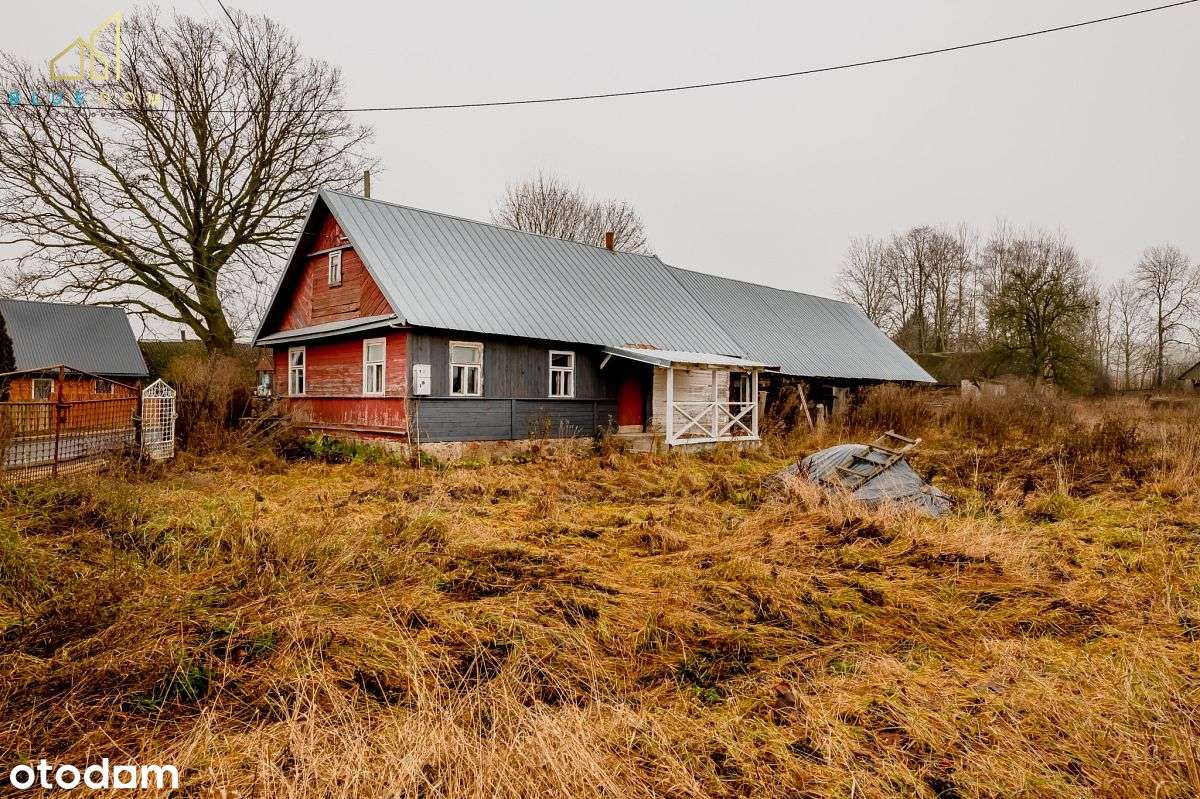 Siedlisko 90 m2 na działce 2700 m2 w Zaśpiczach - Pełny obrazek: 1/9