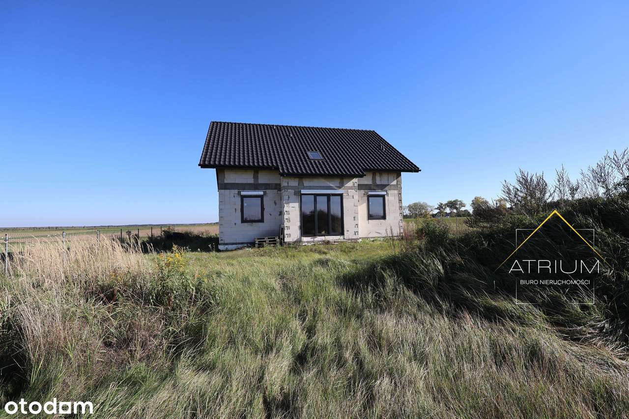 Goliszów k.Chojnowa – dom stan surowy zamknięty, działka w MPZP: MN/U-15