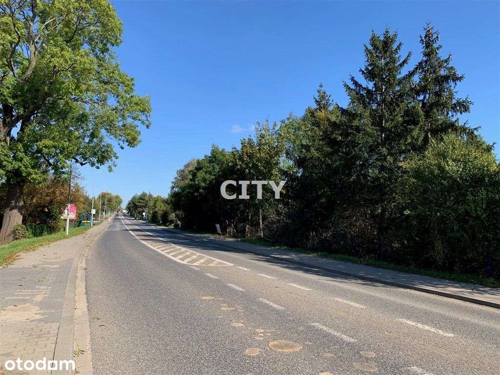 działka budowlano- usługowa Domasław z Pnb - Pełny obrazek: 1/6