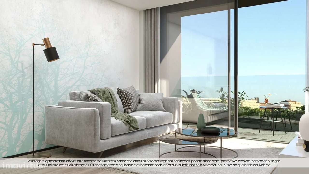 T2 novo 1º piso com varanda e garagem Empreendimento Royal Green-9