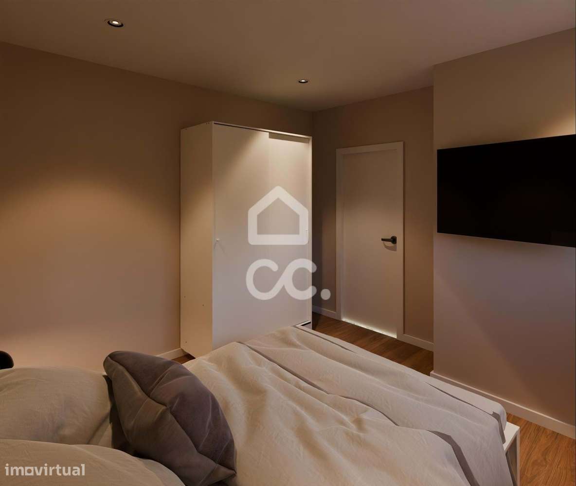 Moradia Geminada T1+1 Renovada Pedroso - Grande imagem: 5/9