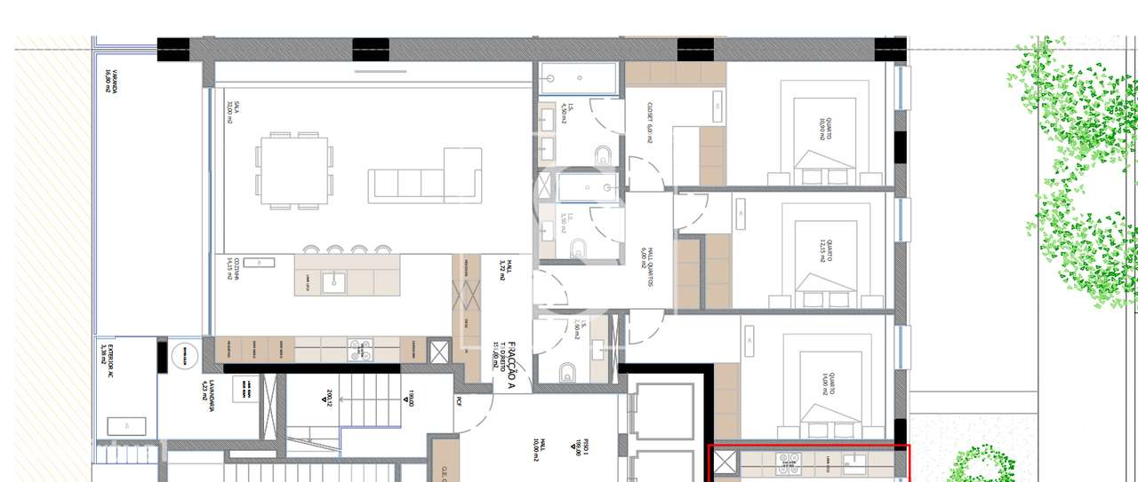 Apartamento T3 NOVO em Braga - Entrega em Janeiro de 2027 - Grande imagem: 5/14