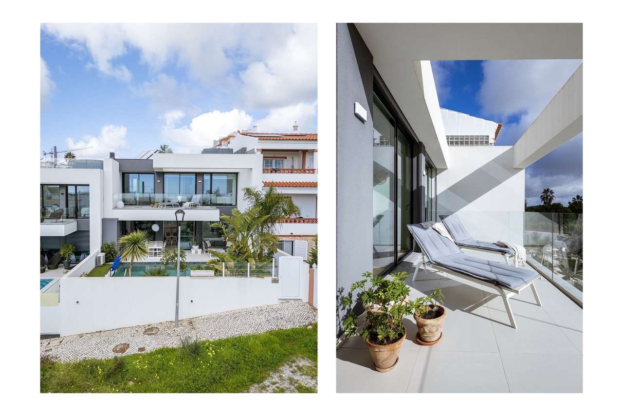 MODERNA E LUXUOSA MORADIA T3 COM PISCINA E GARAGEM PERTO DA MARINA DE-32