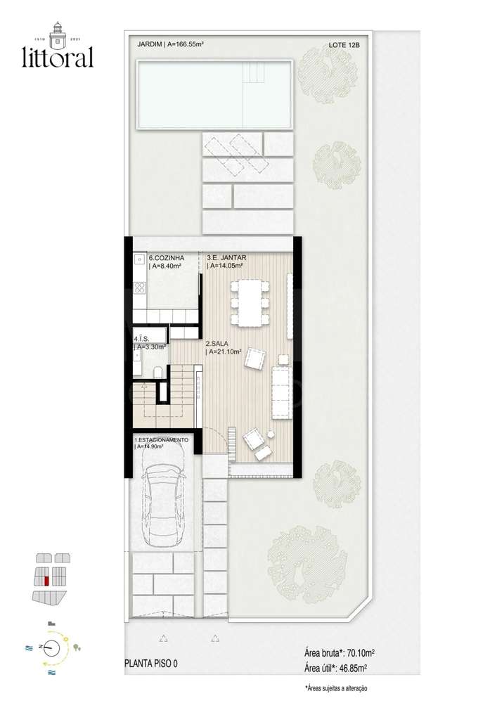 Lote com projeto incluído próximo da praia do Baleal - Grande imagem: 2/5