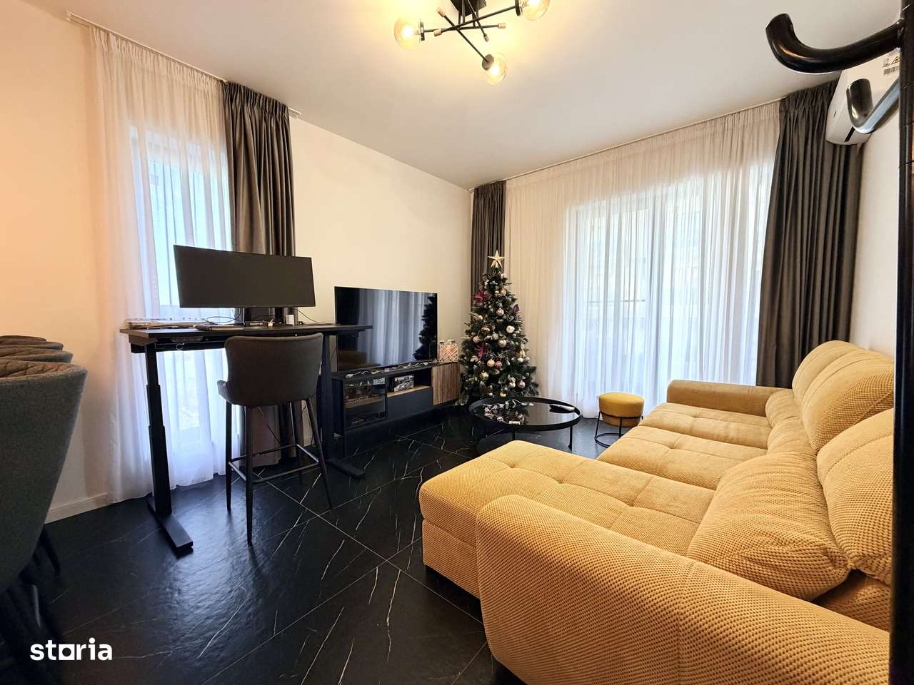 Exigent Plaza Residence Faza 5- Apartament 2 camere MOBILAT PREMIUM - Imagine principală: 5/12