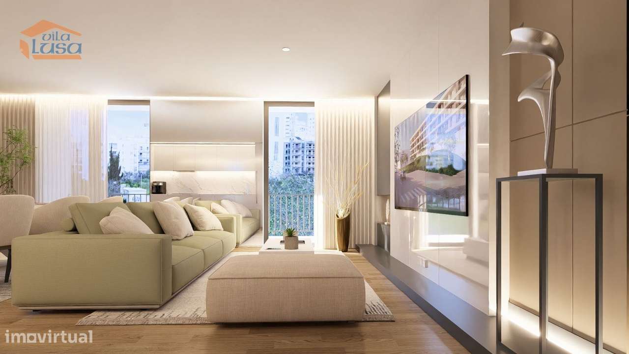 Armação de Pera T2 Novo 2 frentes 2 varandas e garagem - Grande imagem: 5/25