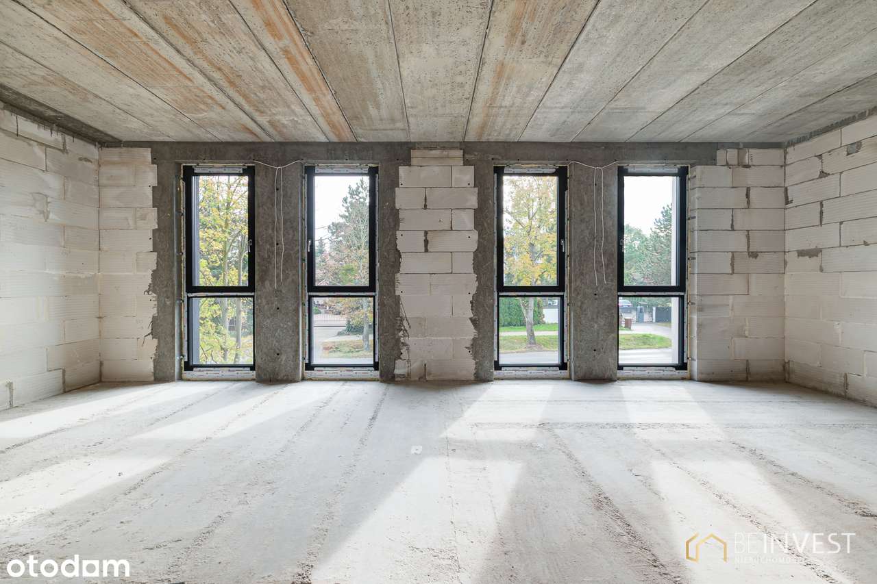 Nowoczesny dom w stanie surowym zamkniętym | Kobylepole obok Warzelni-1