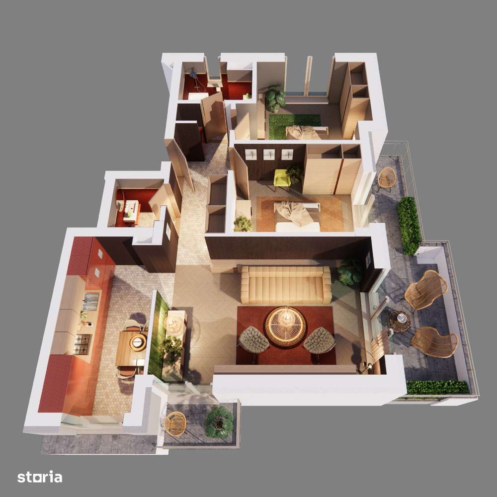 Apartament 3 camere Faza 3 Romanescu Park Residence - Imagine principală: 2/5