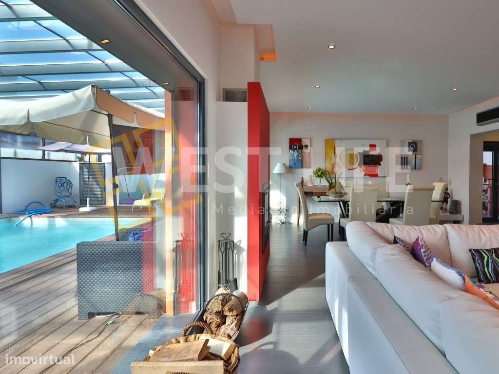 Moradia Independente T4 - PISCINA COBERTA + LOUNGE com CHURRASQUEIR... - Grande imagem: 4/30