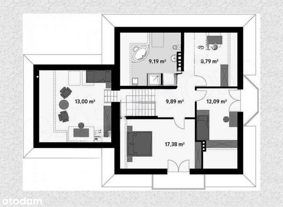 Przestronny dom wolnostojący z dużą działką – Duchnów, ul. Wspólna-4
