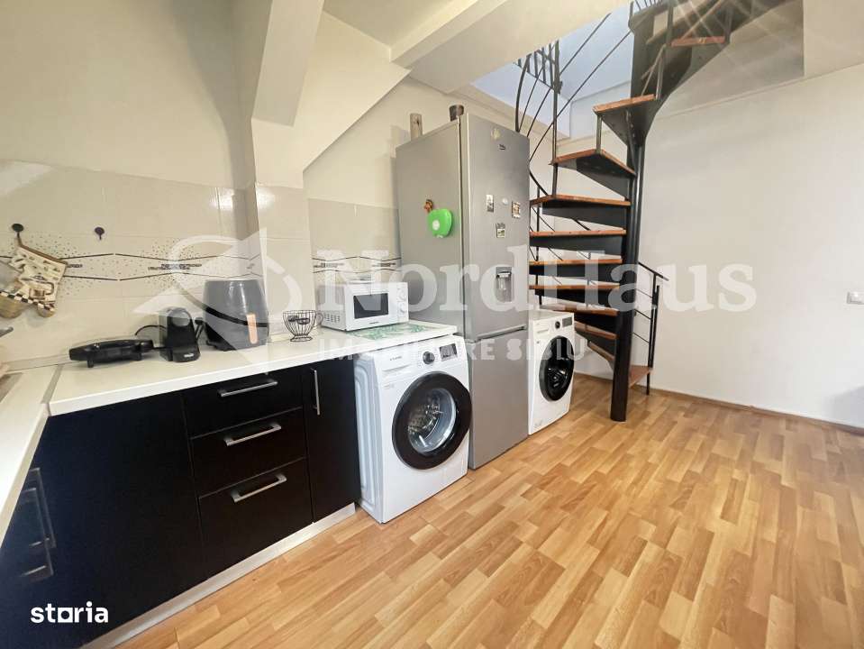 DE VANZARE APARTAMENT TIP MANSARDA | UTILAT | MOBILAT | VASILE AARON-5