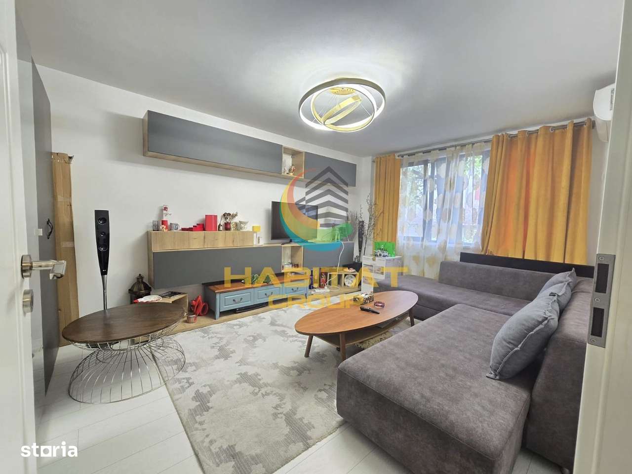 Mutare Rapida! Apartament Decomandat de 3 Camere 65.31mp Renovat Zona