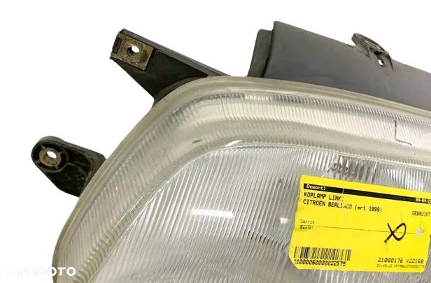 Tania Wysyłka 10 zł . Citroen Berlingo 1 96-08r Lampa Przednia Prawa Lewa Oryginał Valeo 6204P6  6205P6 - 11