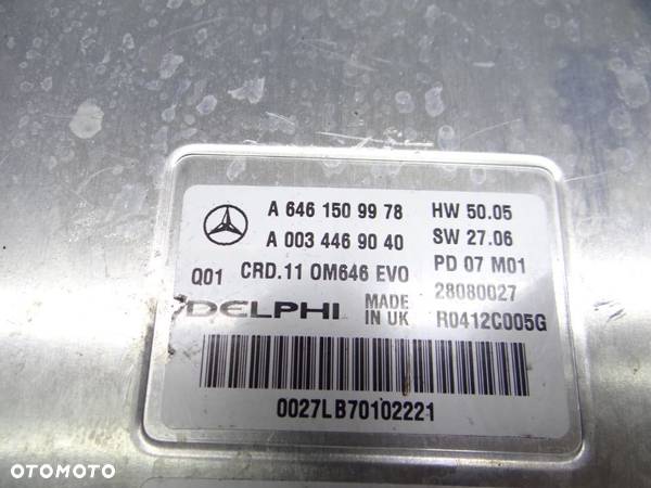 Mercedes E W211 2.2 CDI Komputer zestaw startowy 6461509978 - 2