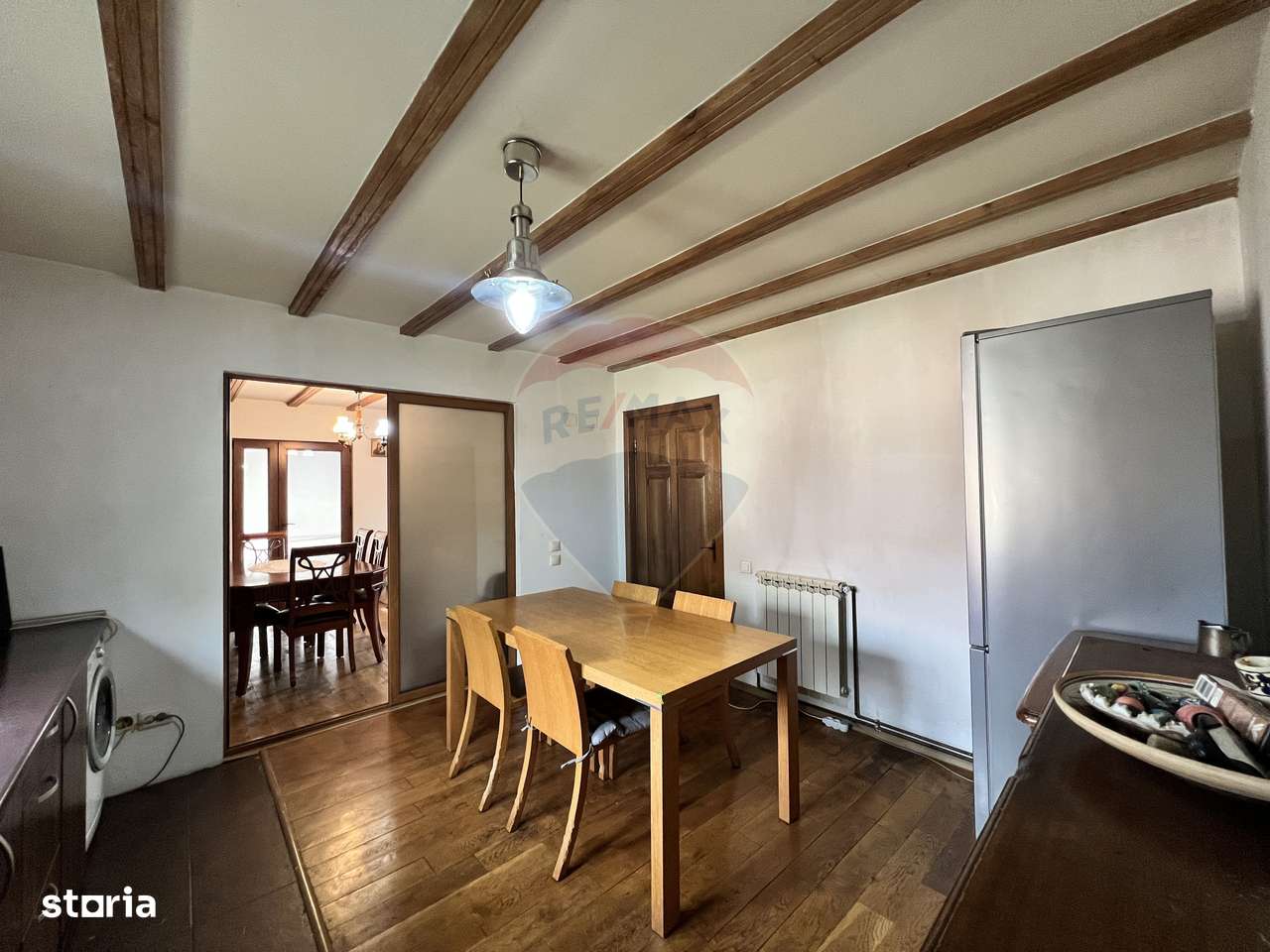 Casă de lemn cu teren generos de 1312 mp de vânzare în Fundulea-8