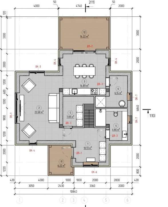 Casa de vanzare Daia Noua Sibiu la stadiul de proiect-10