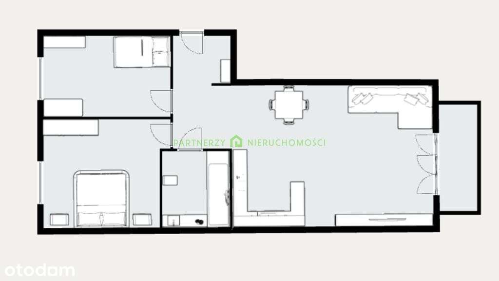 Gumieńce, 3 pokoje, 64m2 na wynajem - Pełny obrazek: 3/12