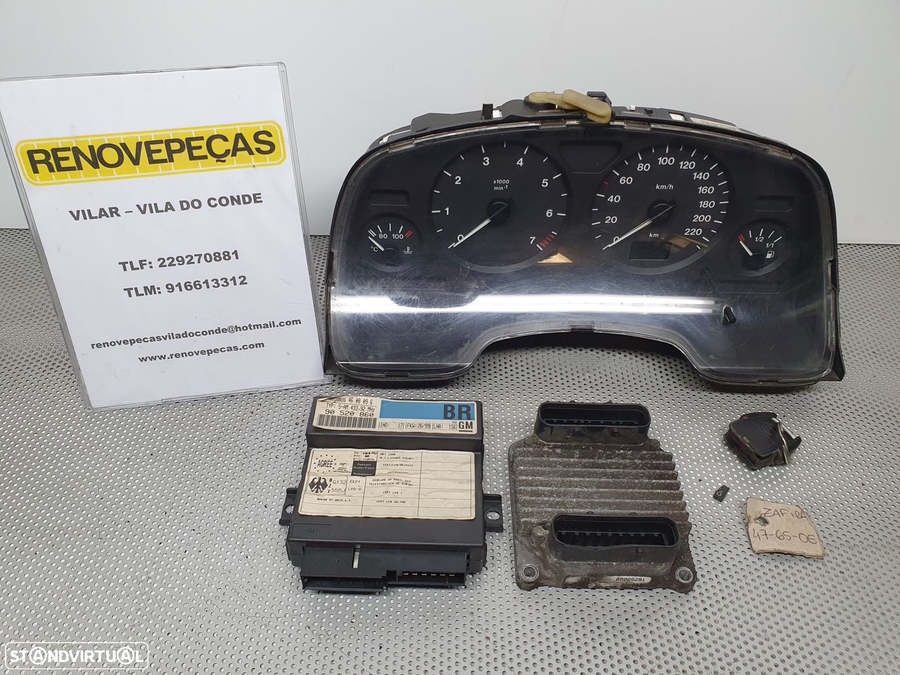 Kit Imobilizaçao Opel Zafira A Veículo Multiuso (T98) - 1