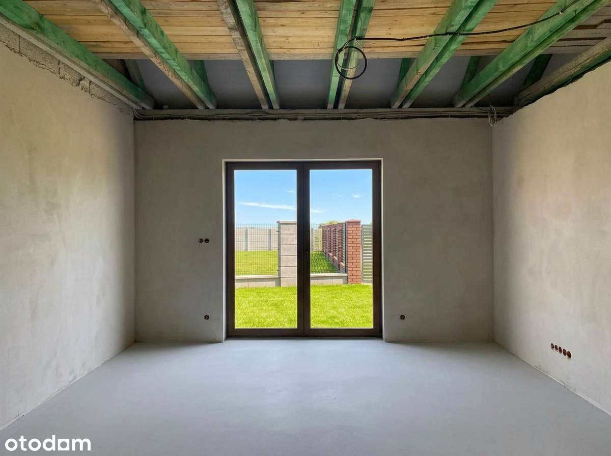 Dom 100 m² na działce 600 m² – dodatkowa działka 6 arów na garaż-6