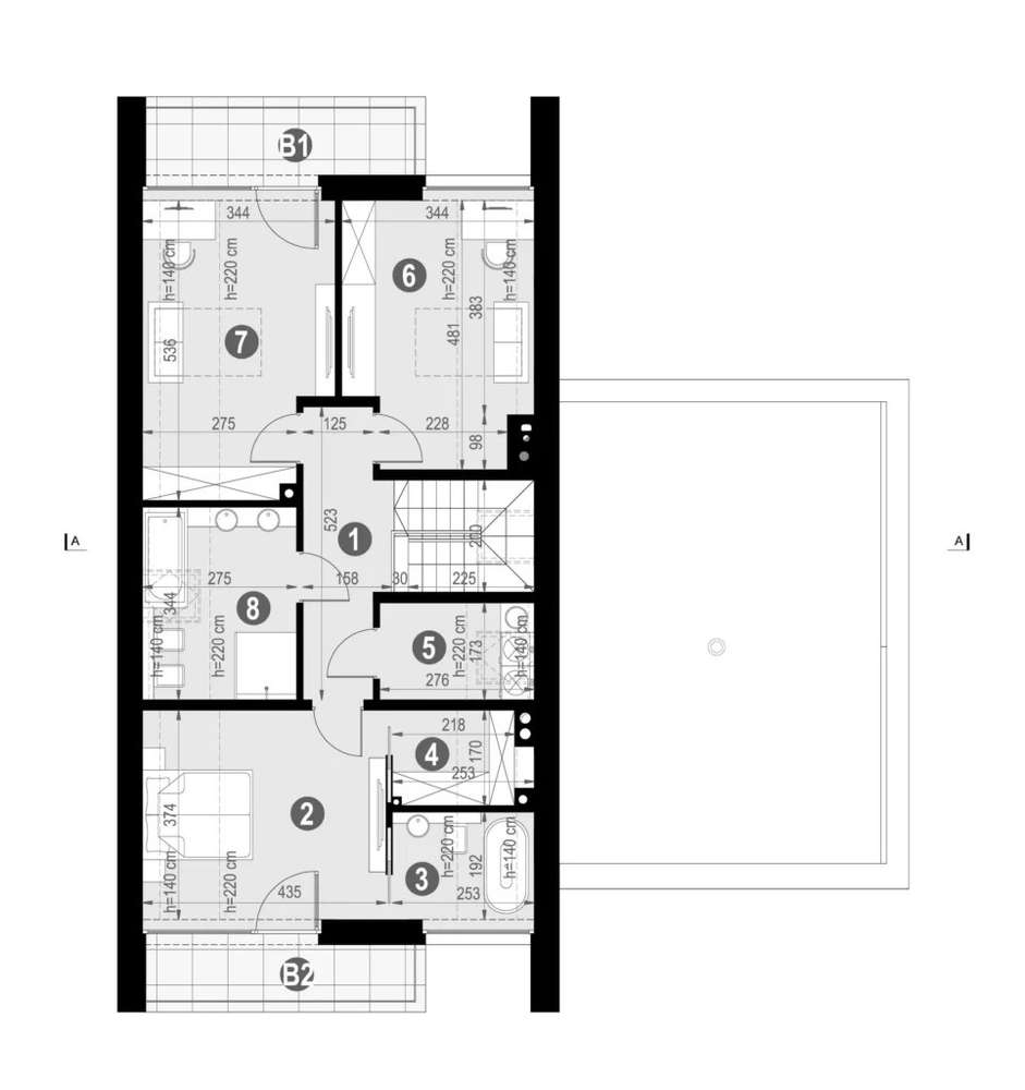 Nowoczesna Stodoła 1/2 Bliźniaka 2xGaraż Przy Lesie Utwardzony Dojazd - Pełny obrazek: 5/14