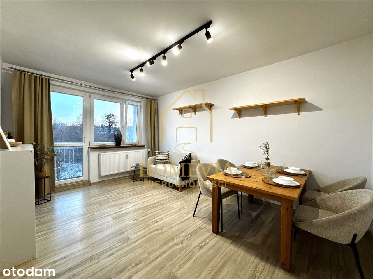 Piękne M4 54m2 Balkon/CO Miejskie/Parking/Zieleń-0