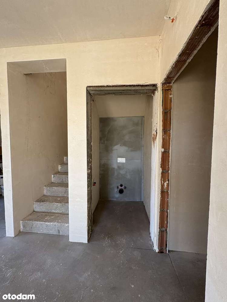 Bliźniak 83,11 m2, ładna działka, gotowy do wykończenia-9