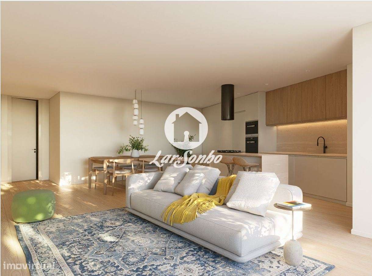 Apartamento T2 em construção, em condomínio fechado com piscina-6
