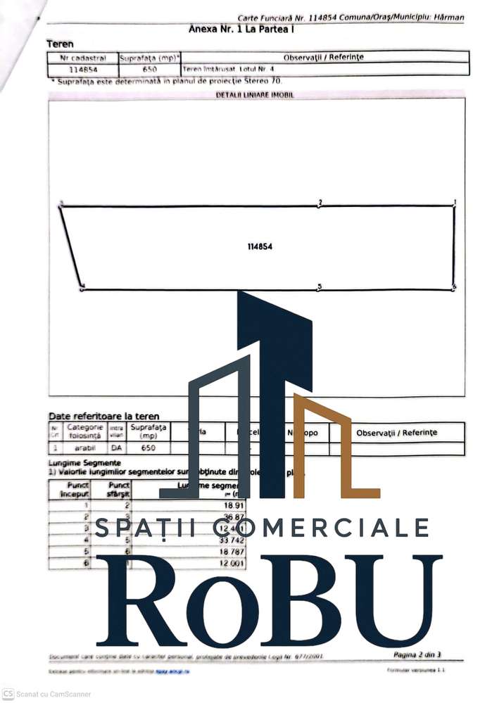 TEREN 650 MP in Harman spre Podul Olt # RoBU Spatii Comerciale - Imagine principală: 5/6