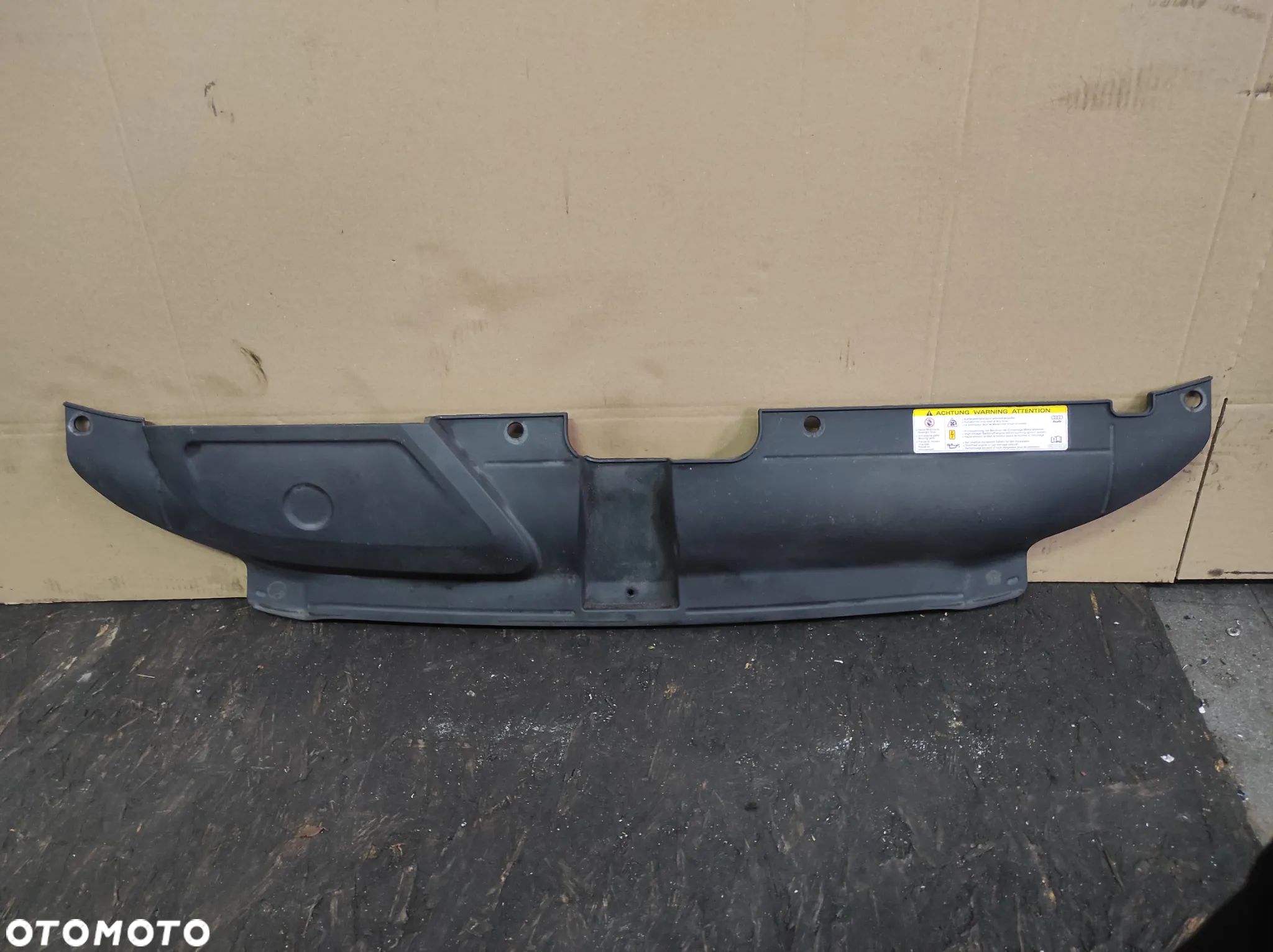 OSŁONA PASA PRZEDNIEGO AUDI A4 B8 LIFT 8K0807081D - 1