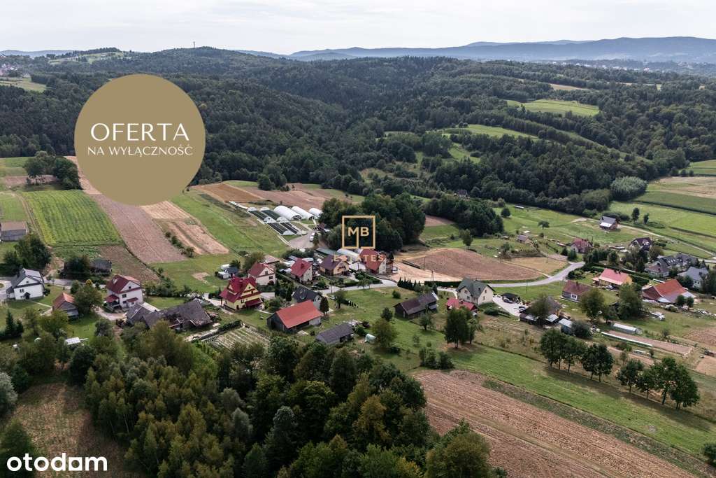 Przepięknie położona działka zaraz za Bochnią - Pełny obrazek: 5/11