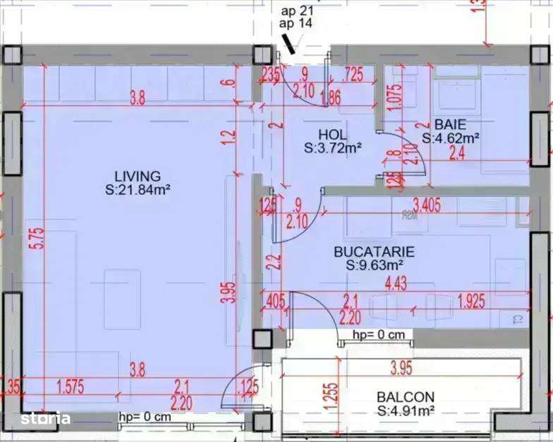 Garsoniera 45 mp predare aprilie 2026| Theodor Pallady - Imagine principală: 5/5