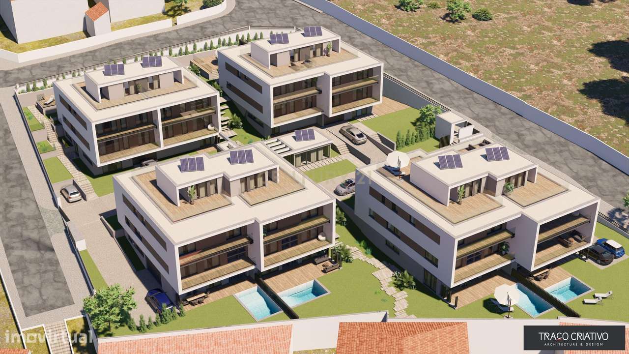 Terreno para Construção de 8 Moradias de Luxo com Projeto Aprovado - Grande imagem: 2/3