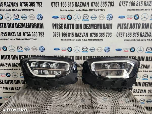 Faruri Far Stanga Dreapta Full Led Mercedes Glc W253 X253 Facelift Complete An 2019-2020-2021-2022 Cod A2539066901 A2539067001 - Dezmembrari Arad - 3